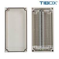 TIBOX TJ-50P กล่องพลาสติก พร้อมเทอร์มินอลบล็อก (Plastic Terminal Block Box IP66) 50Pole 10A Size : 380x190x100 mm.