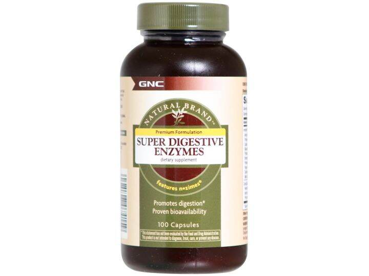GNC NATURAL BRAND™ Super Digestive Enzymes (100 capsules) Lazada PH
