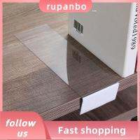 RUPANBO039392692 15 Pcs สามารถเคลื่อนย้ายได้ ผู้ถือฉลาก 15ชิ้นค่ะ ชั้นวางของในบ้าน ป้ายชั้นวาง เครื่องหมายชั้นวาง ชั้นหนังสือ ออฟฟิศสำหรับทำงาน