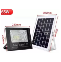 Solar lights LED 10W 25W 45W 65W 120W 200W ไฟสปอตไลท์ กันน้ำ ไฟ Solar Cell ใช้พลังงานแสงอาทิตย์ โซลาเซลล์ แผงโซล่าเซลล์โซล่าเซลล์พร้อมรีโมทควบคุมแสงกลางแจ้ง ไฟสว่างจ้าโคมไฟติดผนังพลังงานแสงอาทิตย์