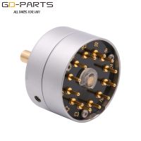 ;[-./ EIZZ 3 Ways 4 Ways 3 Positions Rotary Switch Signal Source Selector Aluminum Shield 12  Plated Copper Pins Hifi Audio DIY