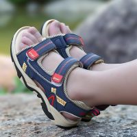 2021 Summer Kids Shoes Brand Closed Toe Toddler Boys Sandals Orthopedic Sport PU Leather Baby Boys Sandals Shoes