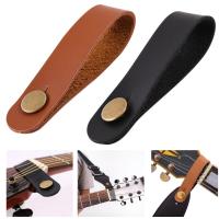 Folk Guitar Strap Buckle Leather Belt Safe Lock Holder Lightweight for Ukulele Classic Guitar Bass Acoustic Parts Accessories