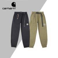 โช♈❣ฟังก์ชั่นของ Carhartt Cartmountains เป็นกางเกงขายาวลำลองโลโก้ยอดนิยมในฤดูใบไม้ผลิและชุดลำลองเด็กชาย23ปี