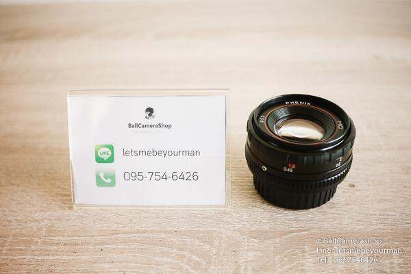 ขายเลนส์มือหมุน-phenix-50mm-f1-7-ของใหม่มือหนึ่งไม่เคยเเกะใช้งาน-สำหรับใส่กล้อง-nikon-dslr-ได้ทุกรุ่น