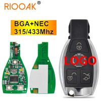 รถ BGA NEC 315 /433 Mhz Kjarak Jauh Mobil สำหรับรถ Mercedes Benz A C E S Class Smart Control Pengganti Ki Kosong Mobil