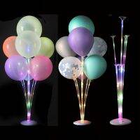 【Affordable variety of balloons】ไฟ Led ลูกอากาศยืน H Older คอลัมน์เด็กงานเลี้ยงวันเกิดบอลลูนติดตกแต่งงานแต่งงาน Baloon ฮีเลียม G Lobos ผู้ใหญ่บอลลูน