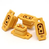 ☜☍▧ 5pcs/lot Amass XT60E-F XT60 XT 60 DC500V 30A-60A Female Plug Gold/Brass Ni Plated Connector Power Battery Connecting Adapter