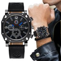 Watches Mens RONATATop Brand Luxury Casual Leather Quartz Mens Watch Business Clock Male Sport Date Relogio Masculino clock