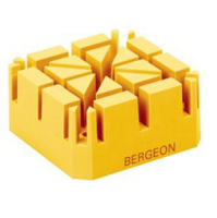 Bergeon 6744-P-S ยืดหยุ่นนาฬิกาสร้อยข้อมือถือบล็อกเครื่องมือนาฬิกา-HB6744-P-S