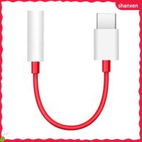 SHANXEN สมาร์ทโฟน USB-C ขั้วต่อสายออดิโอแบบอะแดปเตอร์หูฟัง6T ชนิด C ถึง3.5มม.