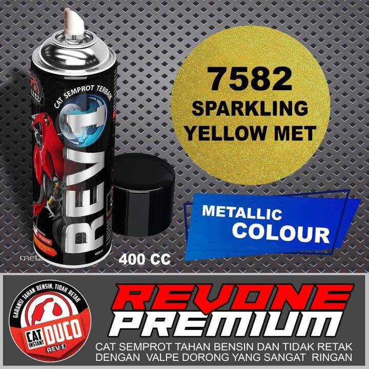 Rev One Premium 7582 Sparkling Yellow Met | Lazada Indonesia