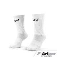 ARI CREW SOCKS - WHITE ถุงเท้า อาริ สั้น สีขาว