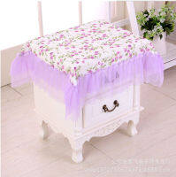 75x80cm Romantic Bedside Table Cover High Quality Small Fresh Bedside Table Cover Multi Purpose Tablecloths Lace Modern Style Tablecloth