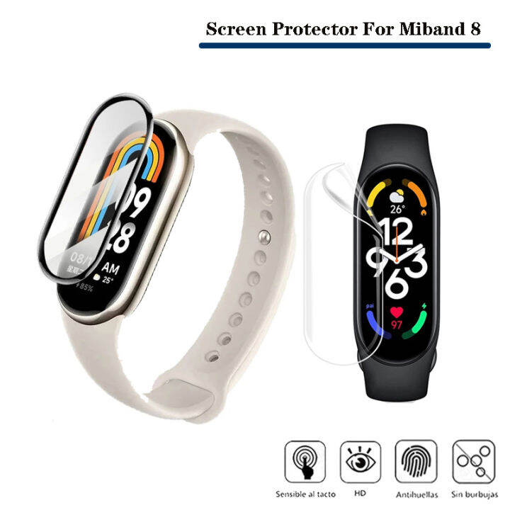 3D Pmma/ ฟิล์มบางป้องกันรอยขีดข่วนปกป้องหน้าจอสำหรับ Xioami Mi Band 8 ...