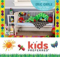 KIDS PREFERRED World of Eric Carle, The Very Hungry Caterpillar Bean Bag Toy, 10 inches, หนอนจอมหิว ตุ๊กตา ของแท้