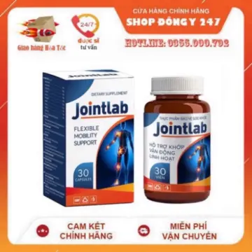 Jointlab xương khớp chính hãng trong hộp 30 viên có hiệu quả trong việc giảm viêm khớp không?
