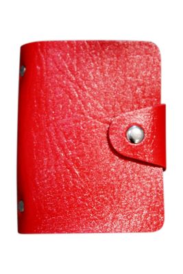 Lady Faux Leather ID Credit Card Case Holder Pocket Bag