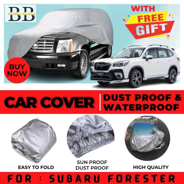 Car Cover For Subaru Forester Waterproof With Free Sticker COD