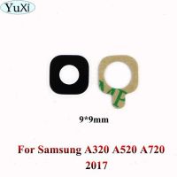 Yuxi สติกเกอร์ติด A5สำหรับ Samsung Galaxy A3 A7 A310 A6 A8บวก A8 A9ดาว C5 C7 C9โปรด้านหลังแหวนเลนส์กล้องถ่ายรูปแก้ว