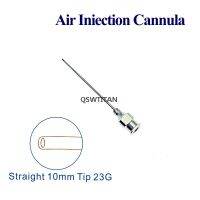 1Pcs 23G Air Iniection Cannula Straight 10Mm Tips Ophthalmic Eye Instruments