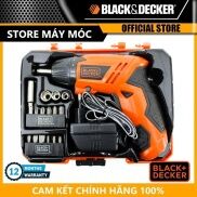 MÁY VẶN VÍT DÙNG PIN 4.8V 4 NM BLACK & DECKER KC4815KA15-B1