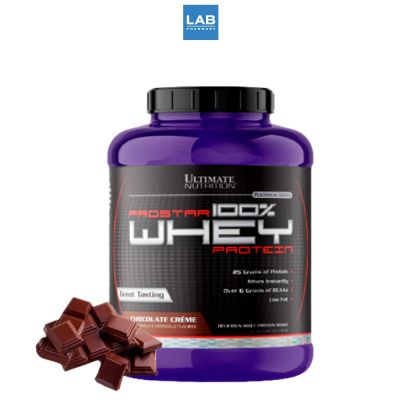 Ultimate Nutrition ProStar Whey Protein Chocolate 5lb - อัลติเมต นูทริชั่น โปรสตาร์ เวย์โปรตีน