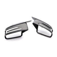 【cw】 Applicable to -Benz Horn Rearview Mirror Shell A C E S Class W204 W176 W246 Reversing Rear View Mirror Cover ！