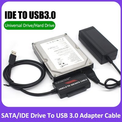 Chaunceybi 3 In 1 SATA/IDE Drive To USB3.0 Converter Cable Notebook Laptop 2.5 3.5 Hard Drives HDD