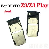 Sim Card Slot Tray Holder Sim Card Reader Socket Dual Single For Motorola Moto Z3 Z3 Play XT1929 Replacement Part