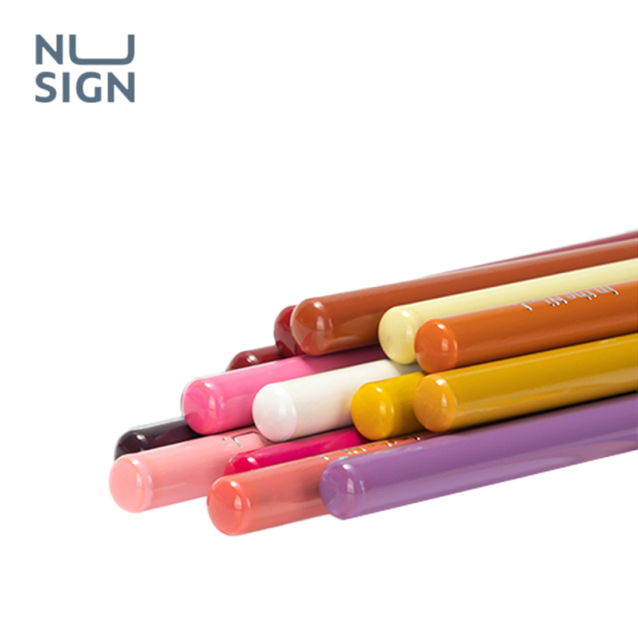 nusign-ดินสอสีไม้-สีไม้-สีไม้ระบายน้ำ-แท่งยาว-เนื้อสีเข้ม-ผสมสีสวย-สีสันสดใส-แถมฟรีพู่กันภายในกล่อง-จำนวน-48-สี-72-สี