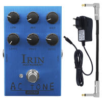 IRIN AN-33กีตาร์ไฟฟ้าผลเหยียบ AC TONE Overdrive เหยียบอนาล็อก AC30เครื่องขยายเสียงเหยียบผลคลาสสิกอังกฤษร็อคเสียง