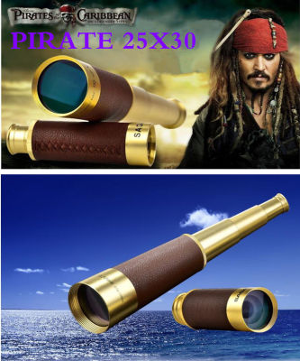 กล้องส่องทางไกลตาเดียว PIRATE 25X30 กล้องส่องสัตว์ กล้องดูนก กล้องส่องนก กล้องส่องระยะไกล Binoculars เดินป่า ส่องนก กล้องส่องสัตว์ กระจกเงาพร้อมกล้องโทรทรรศน์ของขวัญกระเป๋าหนัง