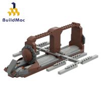 Buildmoc โมเดลของเล่นบล็อกตัวต่อเรือจู่โจมหุ่นยนต์เรือขนส่งแบบแขวน