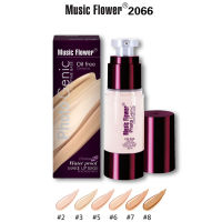 รองพื้น Music Flower Photogenic Overtime Foundation Oil Free no.M2066 รองพื้นเทพ ครีมรองพื้น รองพื้นกันน้ำ (ขวดสูญญากาศ)