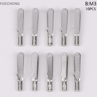 YUECHENG 10pcs M2/M3โลหะ clevis Chuck Pull Rod Connector CLAMP Horn screw Accessories