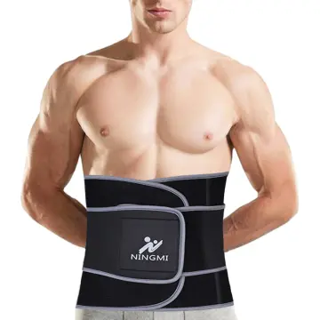 Sweat Waist Trimmer Belt Wrap Stomach Slimming Fat Burn Weight