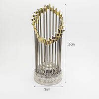 【NEW】【Penghantaran Privasi Tinggi】 Baseball Trophy North American Baseball League MLB Champion Alloy Trophy Game Souvenir Decorative Crafts Gold