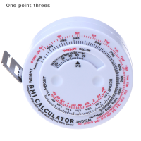 One point threes 1pcs 150cm Body Retractable TAPE สำหรับ Diet weight loss TAPE measure