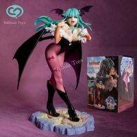 23ซม. Darkstalkers Morrigan Aensland รูปปั้นแอคชั่นฟิกเกอร์พีวีซีรูปปั้นสาวอะนิเมะแบบฮาโลวีนของขวัญตุ๊กตาน่ารัก