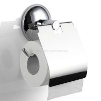 Bathroom Toilet Roll Paper Holder Vacuum Suction Cup Stainless Steel Wall Mount J16 19 Dropship