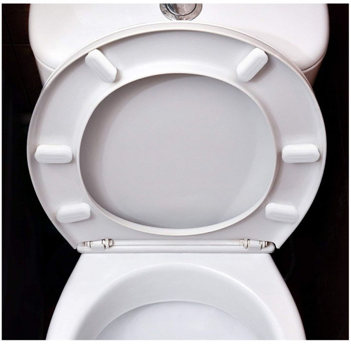 4pieces-hardware-gasket-strong-adhesive-bathroom-accessories-universal-toilet-seat-bumpers-replacement