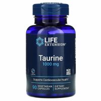 Life Extension, ทอรีน Taurine 1,000 mg. 90 Capsules