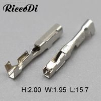 ❅ 100Pcs DJ621-F1.2A 1.2 MM Car Splice Wiring Terminal Automotive Crimp Cable Connector Pins H62 Brass Tinned G18