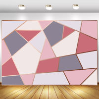 Tangram Puzzle Pattern Floor Wall Background For Newborn Baby s Photo Decor Abstract Backdrop Photography Studio Photocall