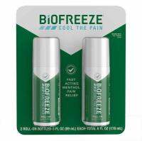 Biofreeze Pain Reliever, 6 Ounce Pack โรลออนแก้ปวด