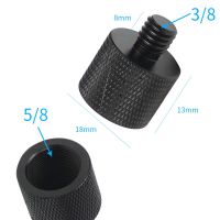 3/8 quot; to 5/8 quot; Inch Thread Male to Female Conversion Screw Tripod Mount Adapter Light Microphone DSLR Camera Projector Bracket