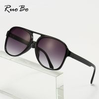 【CC】❦☃▣  RUOBO Classic Brand Polarized Sunglasses Men Oval Frame Goggle Driving Night Vision Eyewear UV400 De Sol