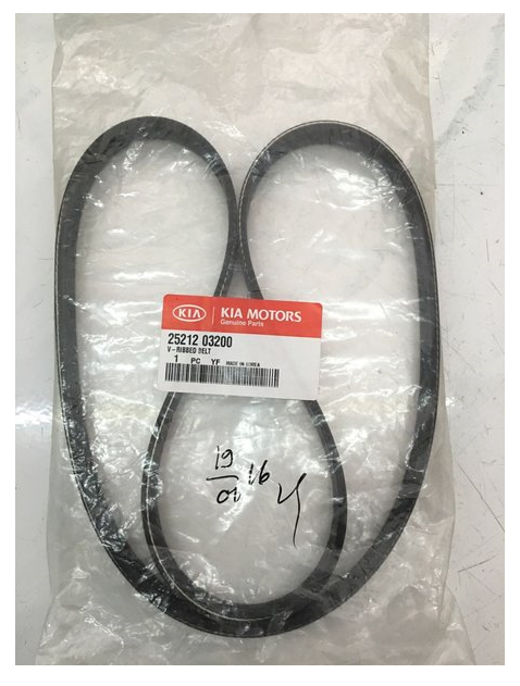 [ORIGINAL] 2521203200 FAN BELT 5PK1210 KIA PICANTO 2010 - 2019 / 25212 ...