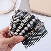 ✲ Teeth Women 39;s Fashion Headwear Hair Accessories Hairband Bangs Hairpins Rhinestone Buttons Inserted Hair Comb Hair Clip